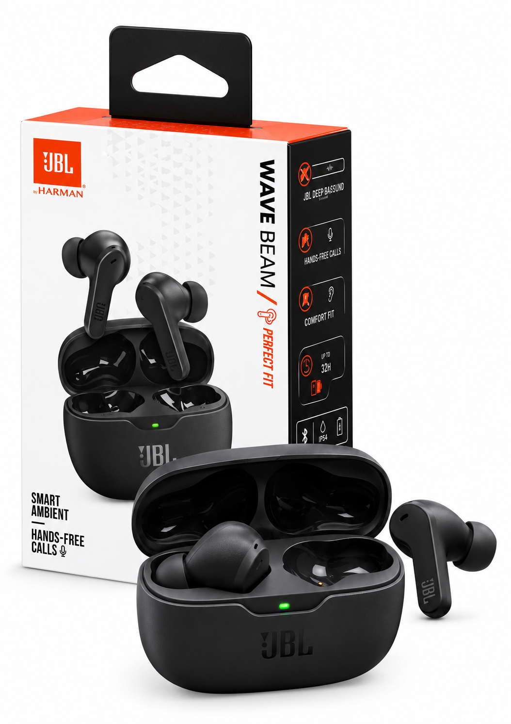 FONE SEM FIO JBL WAVE BEAM
