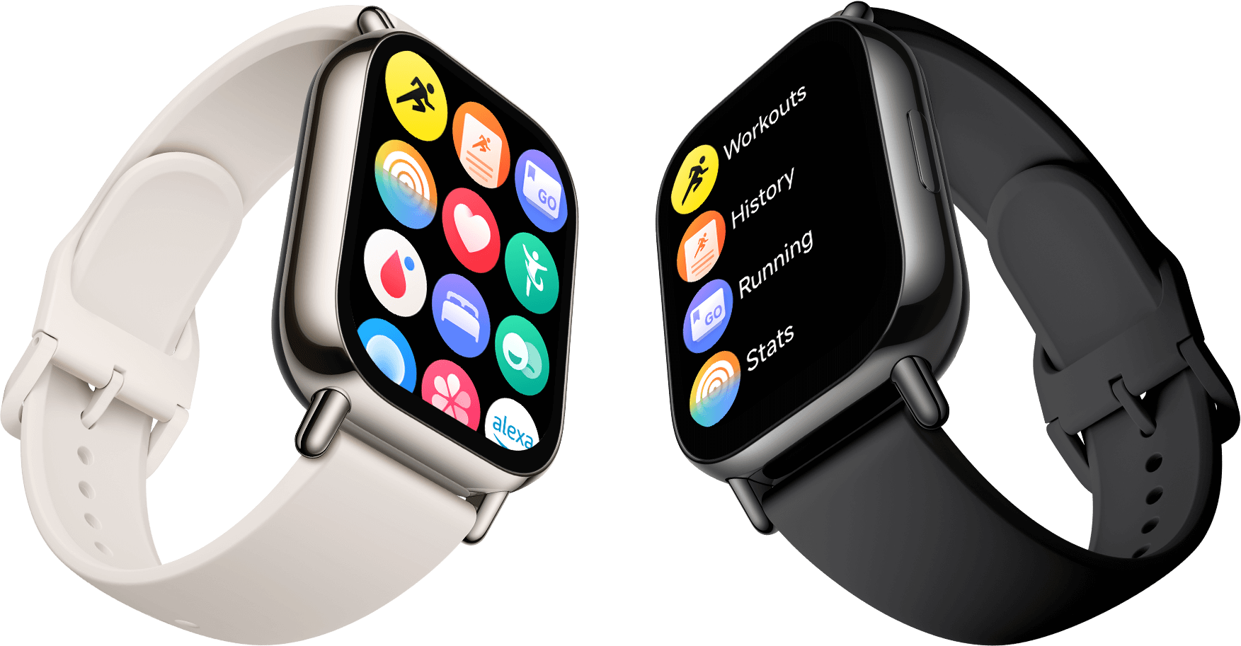 Redmi Watch 5 Lite nas cores preto e dourado claro