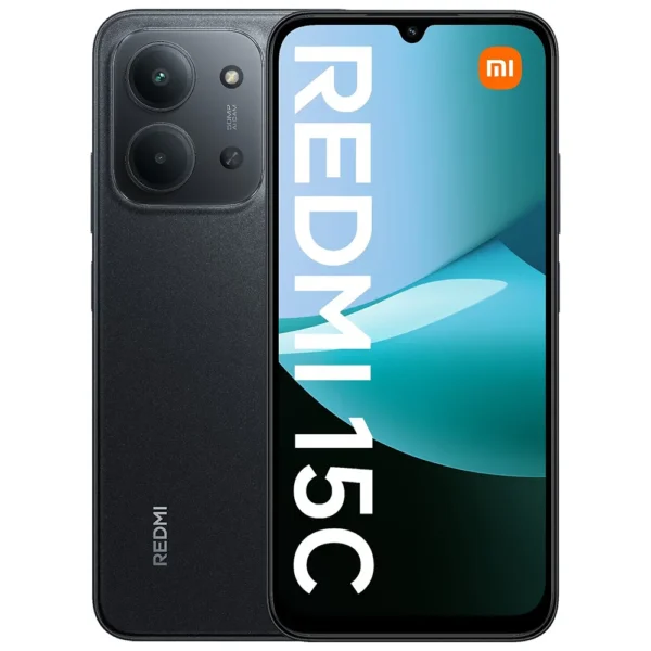 Celular Xiaomi Redmi 15C 128GB preto, foto 1