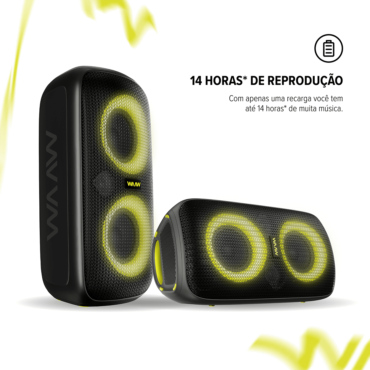 Caixa de som WAAW Sound Box Infinite 100, foto 5