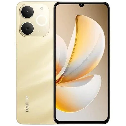 Celular Realme Note 70 256GB dourado, foto 4