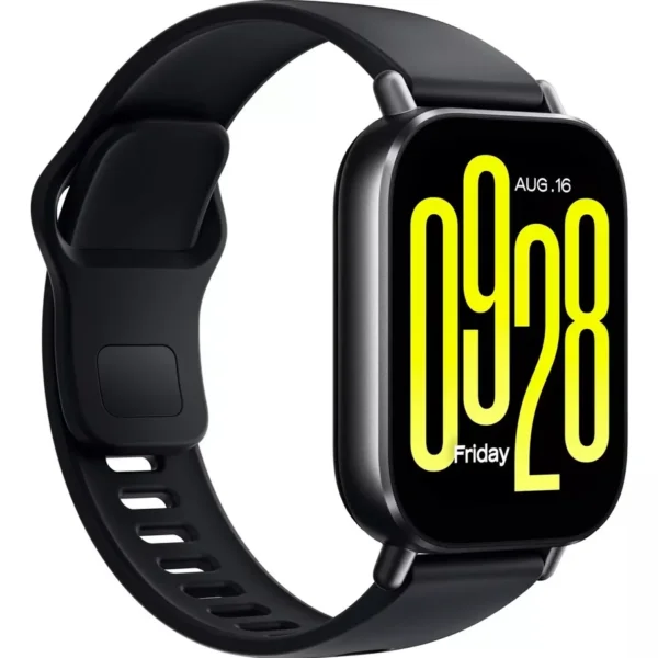Smartwatch Xiaomi Redmi Watch 5 Active Preto - frente pulseira