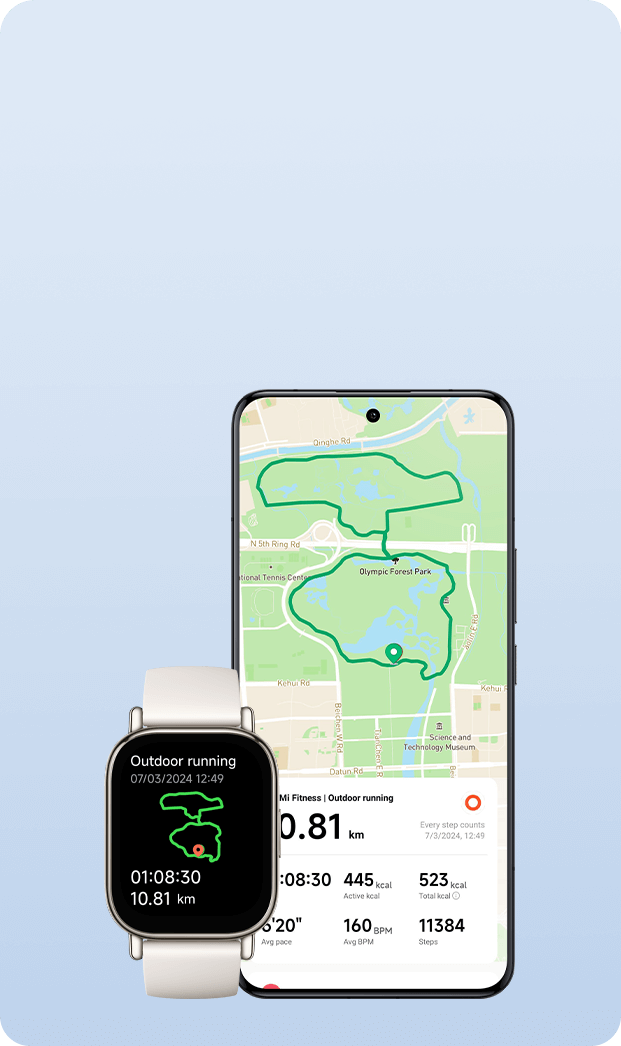 Redmi Watch 5 Lite com GPS integrado