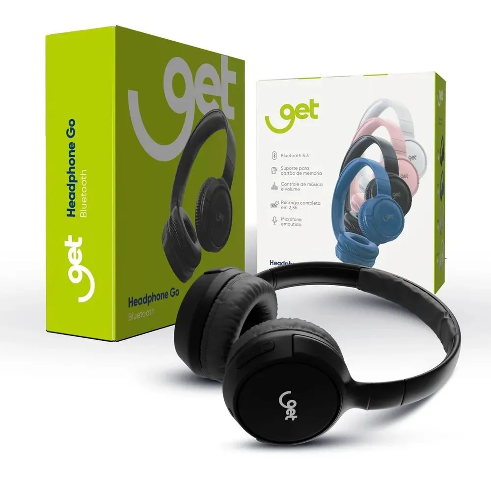 FONE DE OUVIDO SEM FIO BLUETOOTH GET GO