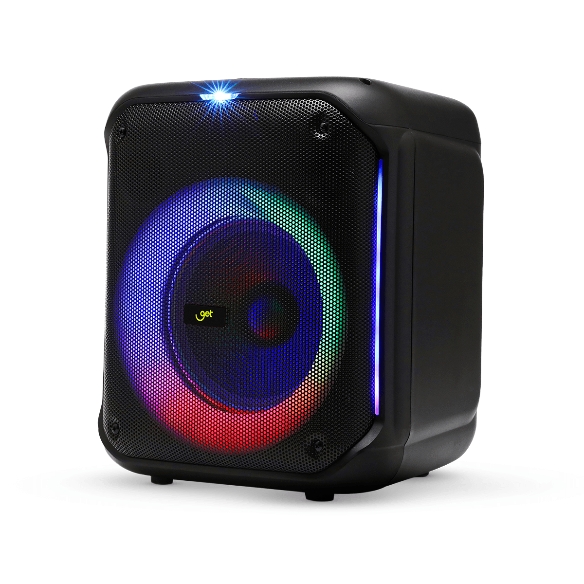 CAIXA DE SOM GET CUBE 2 BLUETOOTH TWS 250W RMS - Imagem 2