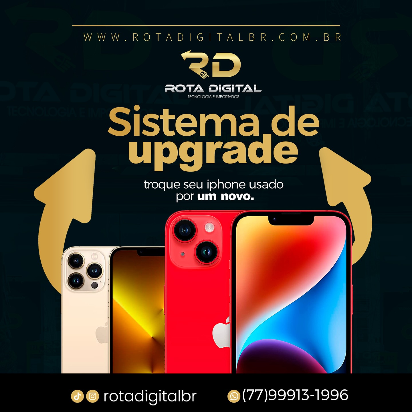 Publicacao no Instagram da Rota Digital